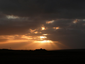 Sunrise on Rousay - September 2009