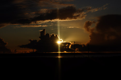 Sunrise on Rousay - November 2009