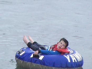 David enjoys the watersports